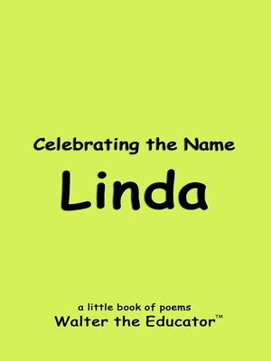 cover image of Celebrating the Name Linda